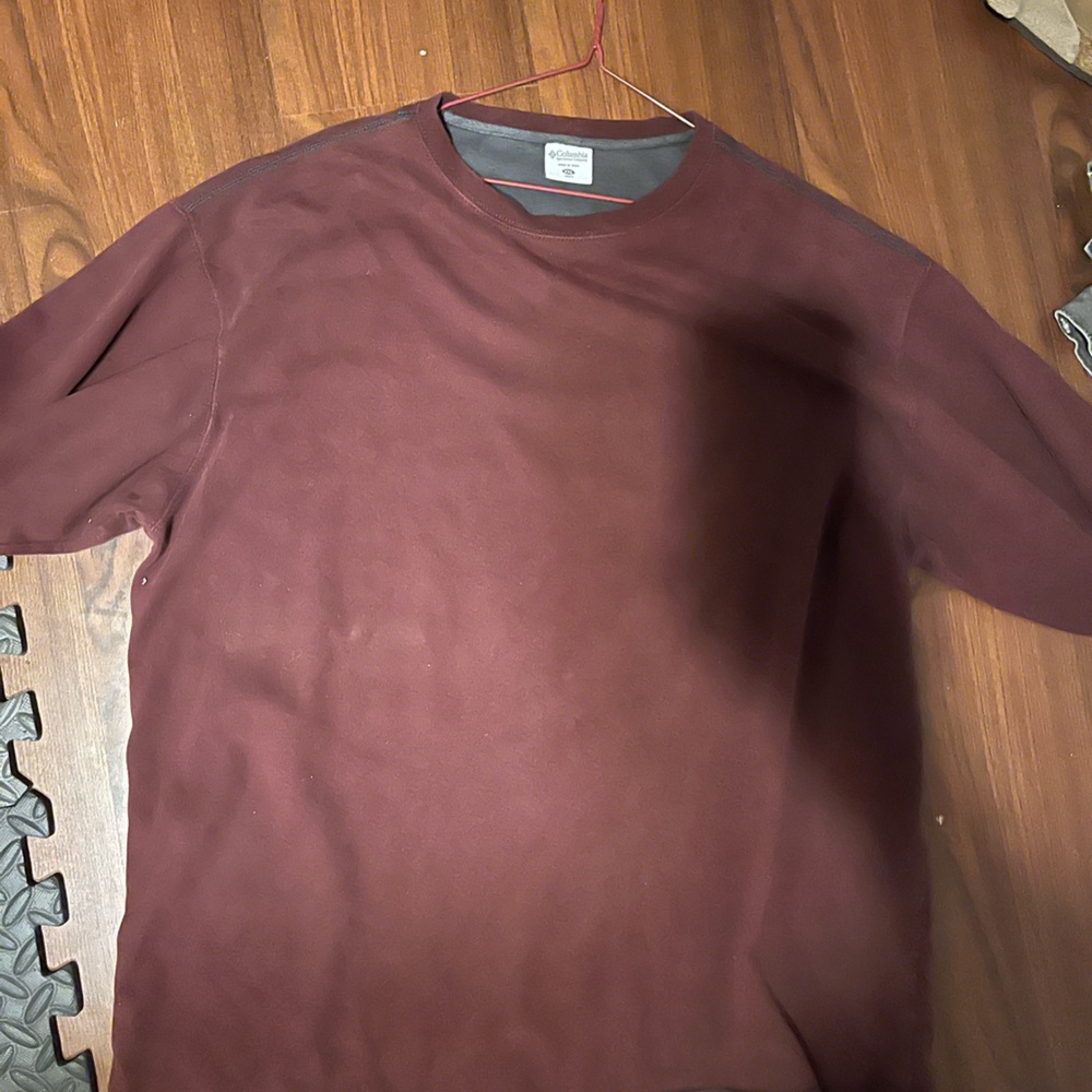 Columbia Crewneck Sweater Maroon 2XL
